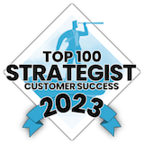 Top 100 Customer Success Strategist Badge